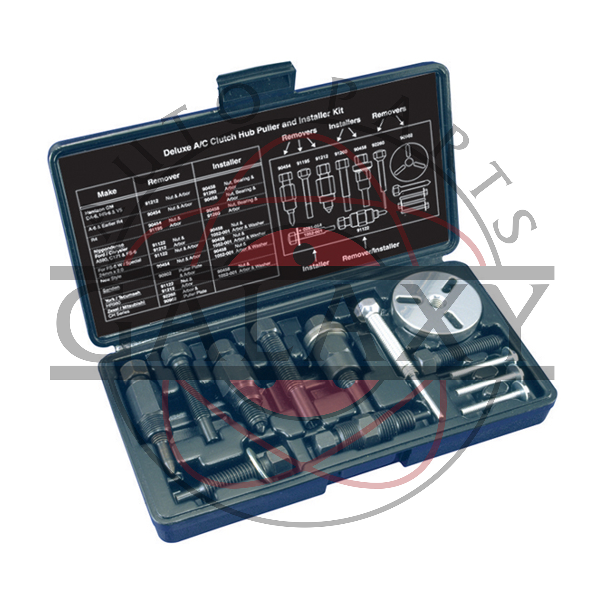 New ATD A/C Clutch Hub Puller/Installer Kit for GM Ford Chrysler