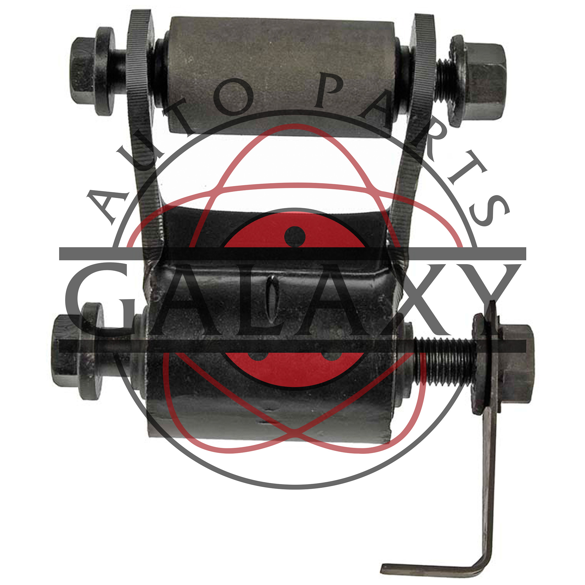 New Replacement Rear Leaf Spring Shackle Kit Pair For Ford F250SD F