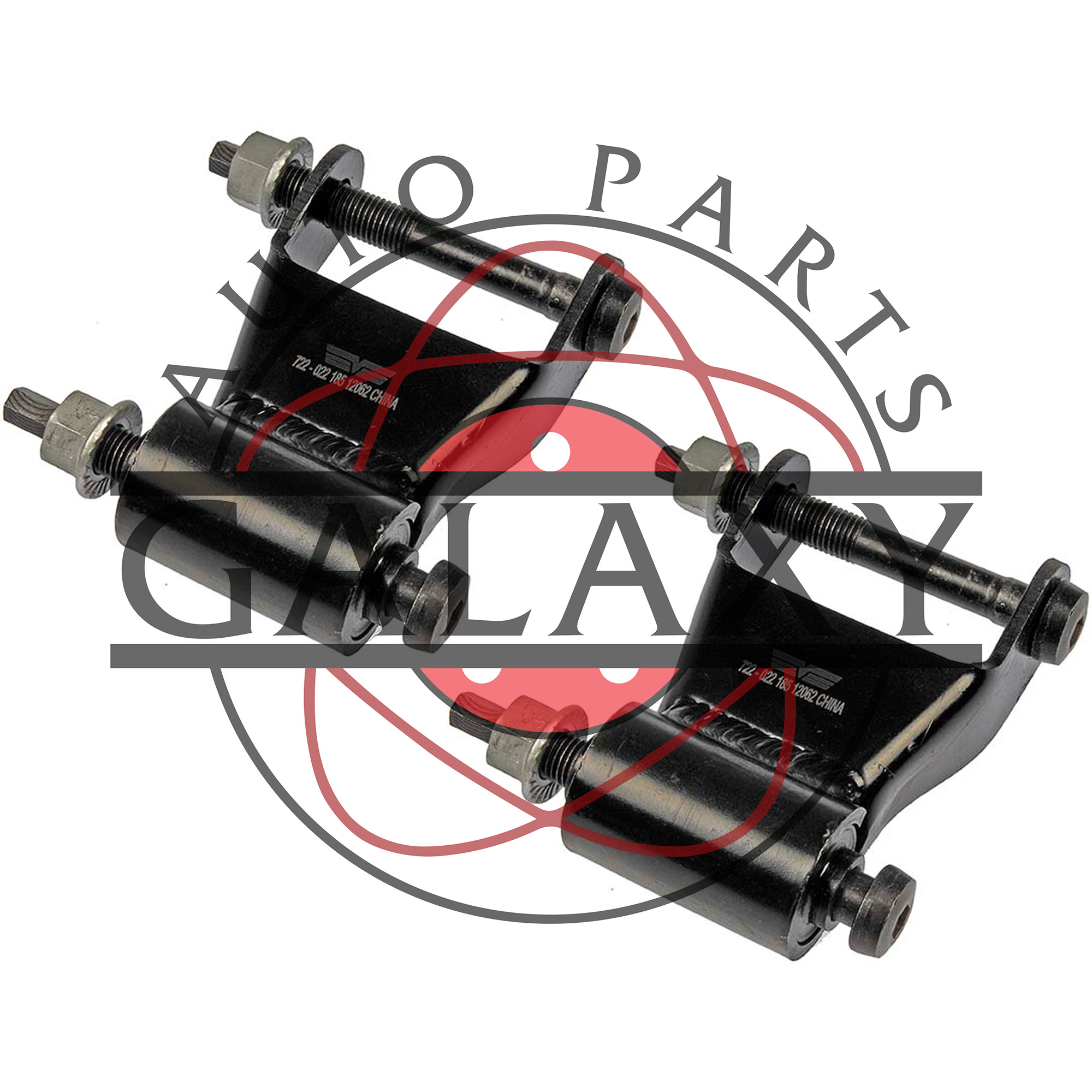 (2) Leaf Spring Shackle Kit For 97-05 Dodge Dakota / 09-11 Ram Dakota – Rear, Left & Right (722020 / 52039204)
